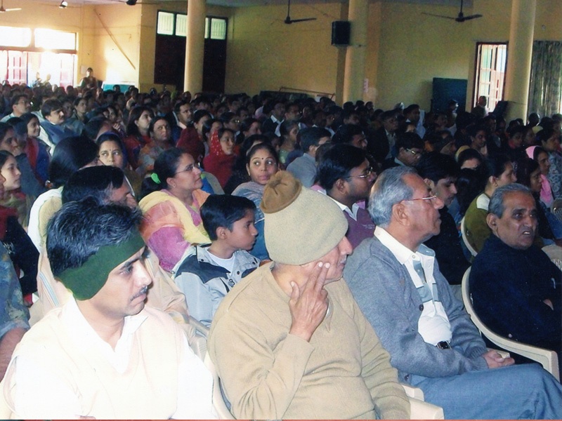Addressing Parents of Mount Carmel Gandhinagar Gujarat
