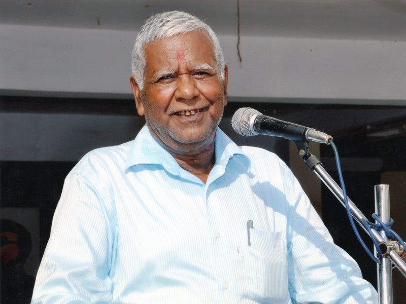 Addressing  Teachers of Mount Carmel, Delhi