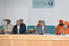 Addressing International seminar (seventeen countries) In Gandhi Memorial Hall Rajghat Delhi .